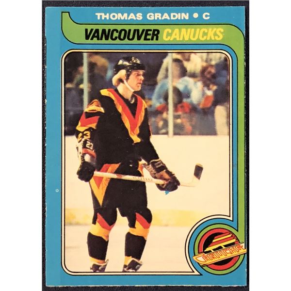 1979-80 O-PEE-CHEE THOMAS GRADIN ROOKIE CARD