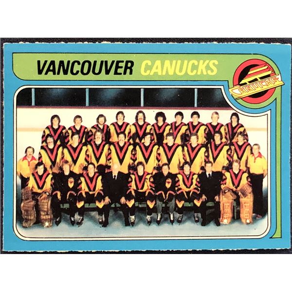 1979-80 O-PEE-CHEE VANCOUVER CANUCKS