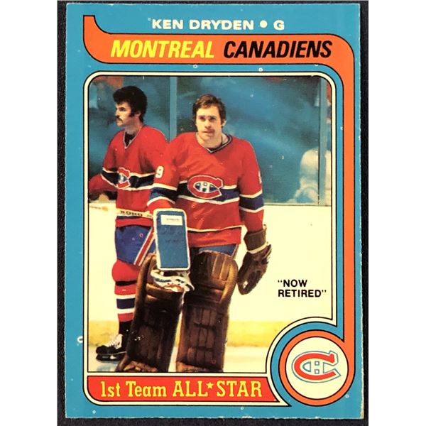 1979-80 O-PEE-CHEE KEN DRYDEN (HOF)