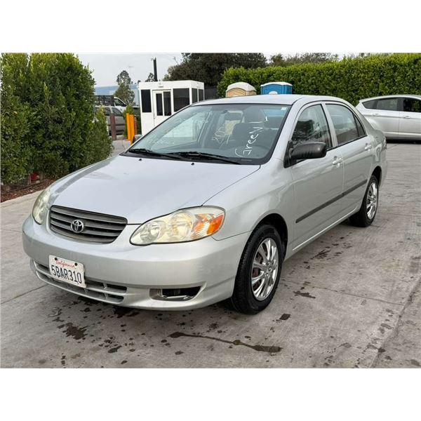 TOYT COROLLA 2003 T-DONATION