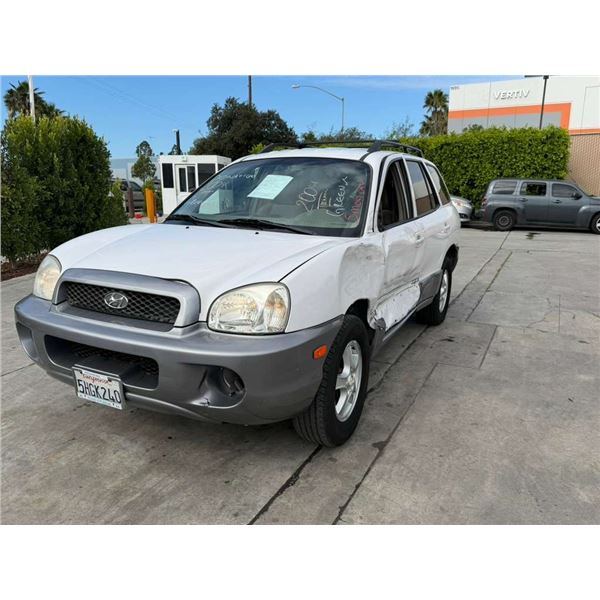 HYUN SANTA FE  2004 T-DON - SMOG