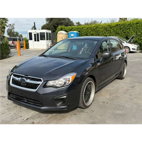 SUBA IMPREZA 2012 T-DONATION