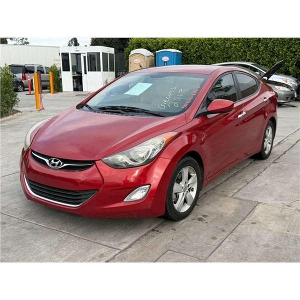 HYUN ELANTRA 2013 APP/DUP-T/EXP-ONLY-SMOG