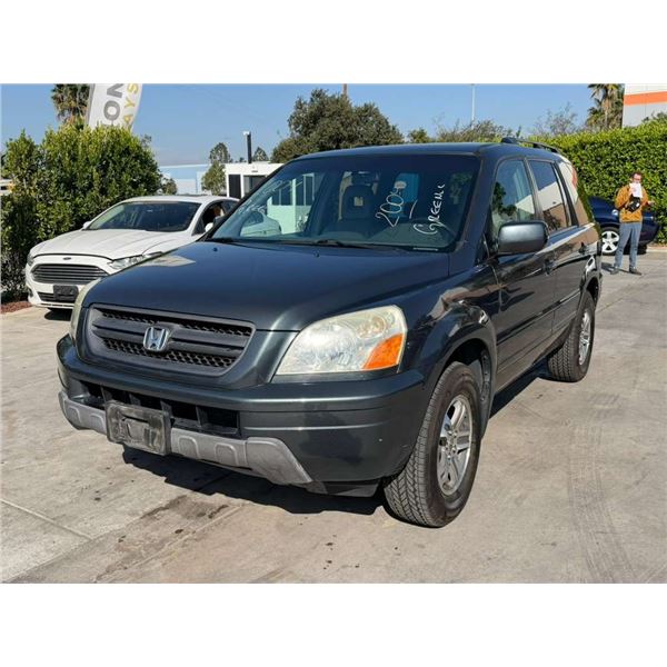 HOND PILOT 2004 O/S TITLE 2 DAYS
