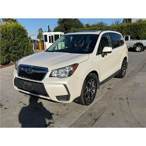 SUBA FORESTER  2015 O/S TITLE 2 DAYS