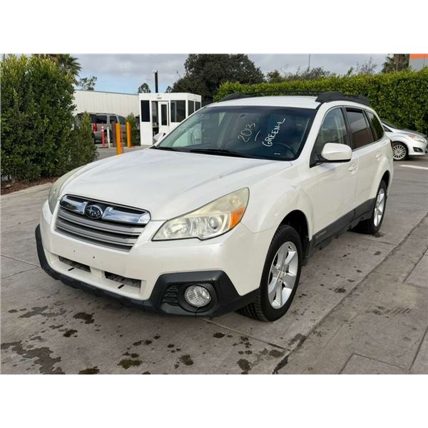 SUBA OUTBACK 2013 APP DUP/T-15 DAYS