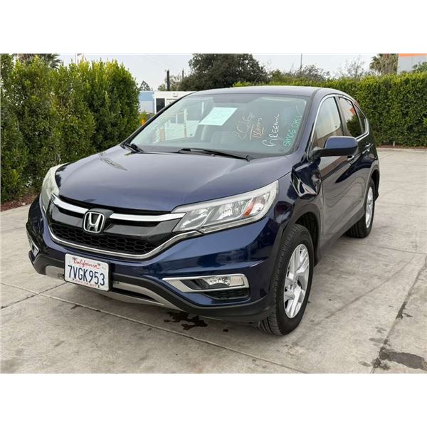 HOND CR-V 2016 T-REPO-SMOG-2 DAYS