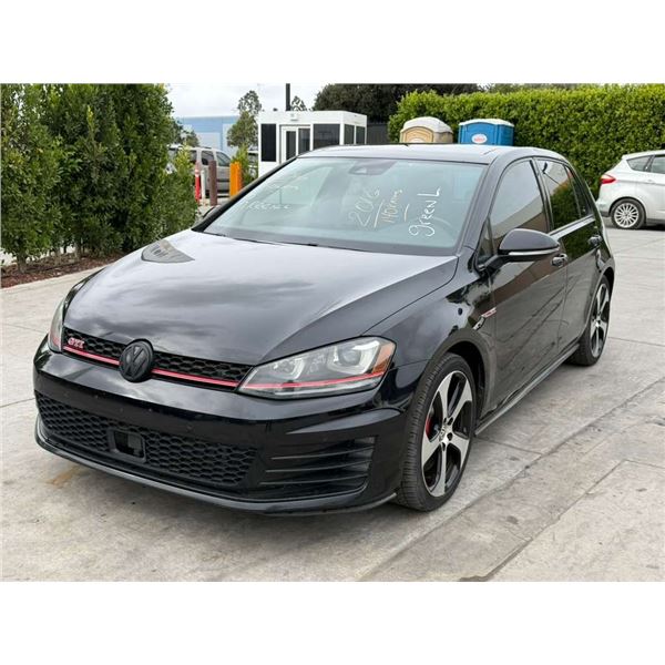 VOLK GTI 2016 O/S TITLE 2 DAYS