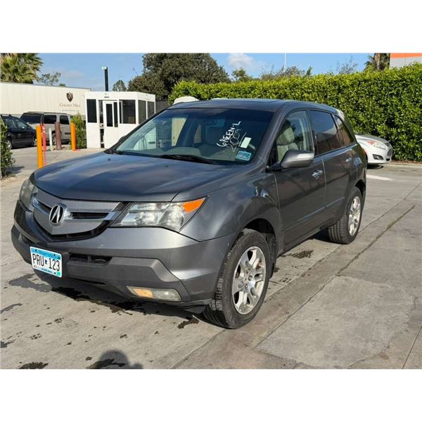 ACUR MDX 2009 O/S-WAIT/TITLE