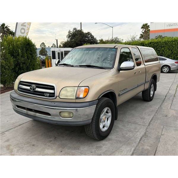 TOYT TUNDRA 2002 O/S TITLE 2 DAYS