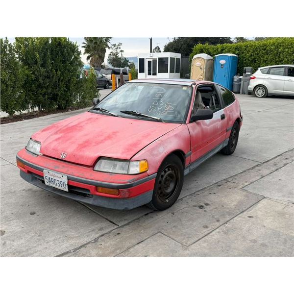 HOND CRX 1989 T-DONATION