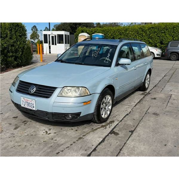 VOLK PASSAT 2003 T-DONATION