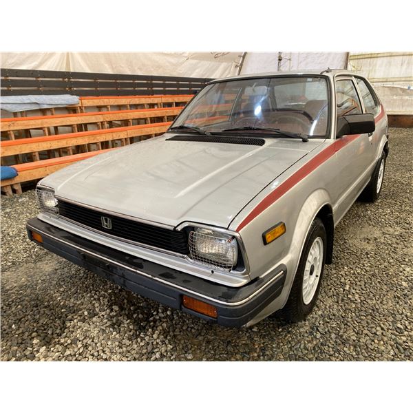 PARKSVILLE - 1983 HONDA CIVIC SILVER 95470 KMS 