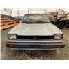 Image 6 : PARKSVILLE - 1983 HONDA CIVIC SILVER 95470 KMS "NO RESERVE" - B803819