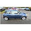 Image 8 : DUNCAN - 2010 MINI COOPER BLUE 141291 KMS  "NO RESERVE" - DZ27281