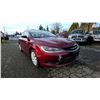 Image 4 : DUNCAN - 2015 CHRYSLER 200 RED, 53915 KM "NO RESERVE"  - D569515