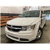 Image 1 : PARKSVILLE - 2009 DODGE JOURNEY WHITE 108106 KMS "NO RESERVE" - D609083