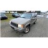 Image 2 : DUNCAN - 1996 JEEP GRAND CHEROKEE GREEN  "NO RESERVE" 113692 KMS - D226621