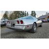 Image 9 : DUNCAN - 1984 CHEVROLET CORVETTE SILVER  128080 KMS - "NO RESERVE"
