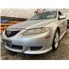 Image 2 : PARKSVILLE - 2004 MAZDA MAZDA6 SILVER 258906 KMS -"NO RESERVE"- BN36504