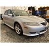 Image 8 : PARKSVILLE - 2004 MAZDA MAZDA6 SILVER 258906 KMS -"NO RESERVE"- BN36504
