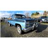 Image 5 : DUNCAN - 1985 CHEVROLET C20 BLUE 280394 KMS" NO RESERVE" - P138207