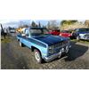 Image 6 : DUNCAN - 1985 CHEVROLET C20 BLUE 280394 KMS" NO RESERVE" - P138207