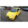 Image 2 : DUNCAN - 2012 FIAT 500 YELLOW  157200 KMS - J237413