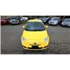 Image 4 : DUNCAN - 2012 FIAT 500 YELLOW  157200 KMS - J237413