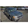 Image 6 : DUNCAN - 2003 SUBARU  OUTBACK  GREEN "NO RESERVE" - J606310