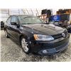 Image 8 : PARKSVILLE - 2013 VOLKSWAGEN JETTA BLACK 254018 KMS - B284174