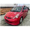 Image 3 : PARKSVILLE - 2008 HONDA FIT RED 187586 KMS - B800933