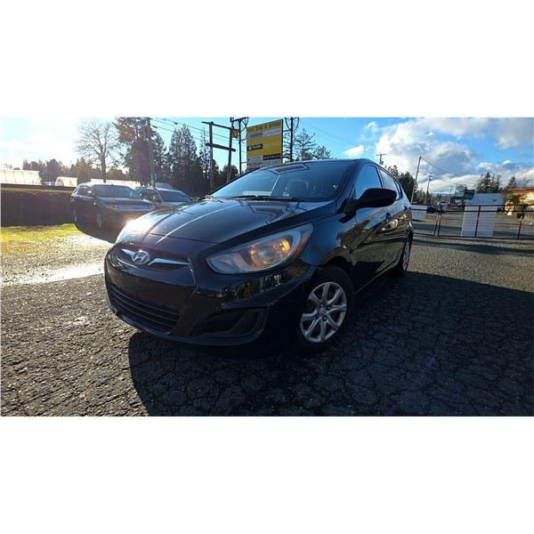 DUNCAN - 2014 HYUNDAI ACCENT BLACK "NO RESERVE" - J172730