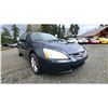 Image 5 : DUNCAN - 2003 HONDA ACCORD BLACK  224095 KMS - D810231