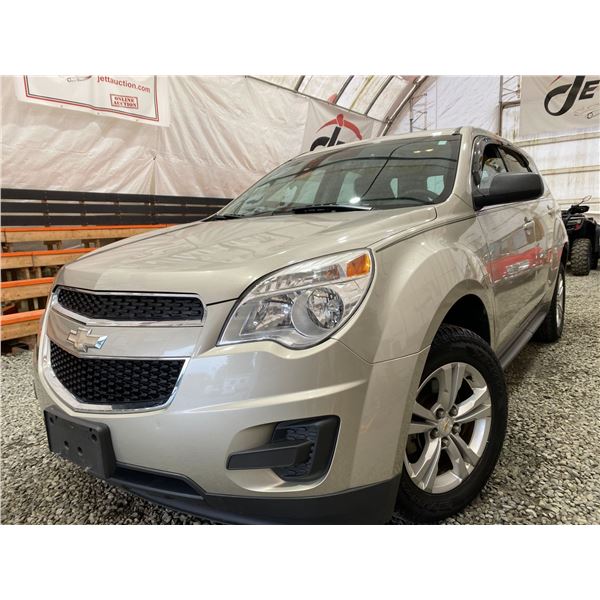 PARKSVILLE - 2013 CHEVROLET EQUINOX SILVER 123047 KMS - D209776