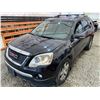 Image 4 : PARKSVILLE - 2011 GMC ACADIA BLACK 207423 KMS - D336566