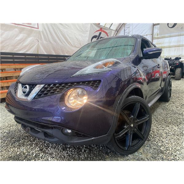 PARKSVILLE - 2016 NISSAN JUKE PURPLE 198605 KMS - J660154