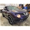 Image 8 : PARKSVILLE - 2016 NISSAN JUKE PURPLE 198605 KMS - J660154