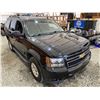 Image 10 : PARKSVILLE - 2012 CHEVROLET TAHOE BLACK 149254 KMS - D164825