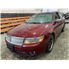 Image 3 : PARKSVILLE - 2007 LINCOLN MKZ RED 255238 KMS "NO RESERVE" - P651144