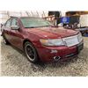 Image 8 : PARKSVILLE - 2007 LINCOLN MKZ RED 255238 KMS "NO RESERVE" - P651144