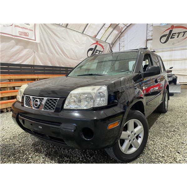 PARKSVILLE - 2006 NISSAN X-TRAIL BLACK 370362 KMS "NO RESERVE" - D202210