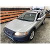Image 4 : PARKSVILLE - 2007 VOLVO XC70 SILVER 229027 KMS - D281715