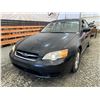 Image 3 : PARKSVILLE - 2007 SUBARU LEGACY BLACK 255033 KMS - B206568