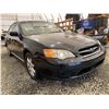 Image 8 : PARKSVILLE - 2007 SUBARU LEGACY BLACK 255033 KMS - B206568