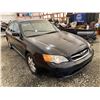 Image 9 : PARKSVILLE - 2007 SUBARU LEGACY BLACK 255033 KMS - B206568