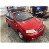 Image 10 : PARKSVILLE - 2007 CHEVROLET AVEO RED 249262 KMS -"NO RESERVE" - B720391