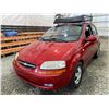 Image 3 : PARKSVILLE - 2007 CHEVROLET AVEO RED 249262 KMS -"NO RESERVE" - B720391