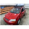 Image 4 : PARKSVILLE - 2007 CHEVROLET AVEO RED 249262 KMS -"NO RESERVE" - B720391