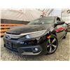 Image 1 : PARKSVILLE - 2017 HONDA CIVIC BLACK "REPO" 130029 KMS - J110614